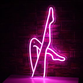 ineonlife Neon Light Sexy Beauty Legs Sign Wall Hanging Light For Party Bar Sports Room Decor Club Wedding Xmas Gift Neon Mural