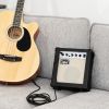 [Do Not Sell on Amazon] Glarry 10W GEA-10 Electric Guitar Folk guitars Amplifier Black