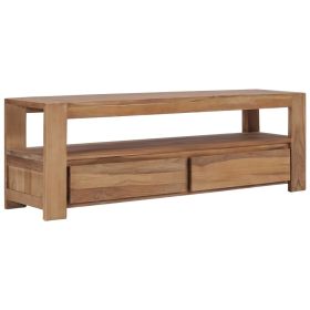 TV Cabinet 47.2"x11.8"x15.7" Solid Teak Wood