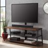 3-in-1 TV Stand for TVs up to 70"; Canyon Walnut