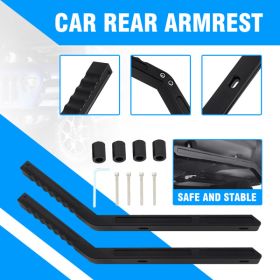 1 Pair Aluminum CNC Rear Grab Handles Fit For Jeep Wrangler JK 2007-2018 4 Doors