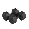 Weights dumbbells set;  Dumbbells for for Men;  Women - Vinyl Dumbbell Set for Gym;  Home Workout. Pair;  black(Total 44lbs;  22lbs each)