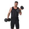 Weights dumbbells set;  Dumbbells for for Men;  Women - Vinyl Dumbbell Set for Gym;  Home Workout. Pair;  black(Total 44lbs;  22lbs each)