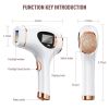 Laser Hair Removal Machine Laser Hair Removal for Men and Women Laser Hair Removal; Permanent Painless 999999 Flashing Home Lamp Hair Remover; Gift fo