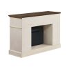 Media Fireplace Console for TV's up to 55'