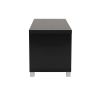 Modern TV Stand with Storage for TVs Up To 40&quot;; Black