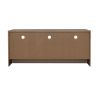 Modern TV Stand with Storage for TVs Up To 60&quot;; Hickory