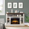 Media Fireplace Console for TV's up to 55'