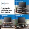 3-in-1 TV Stand for TVs up to 70"; Canyon Walnut