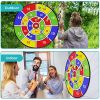 26 Inch Kids Dart Board With 8 Sticky Balls; Boys Toy; Indoor/Sport Outdoor Fun Party Game Toy For 3 4 5 6 7 8 9 10 11 12 Years Old Boys And Girls Bir