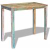 Bar Table Solid Reclaimed Wood 45.3"x23.6"x42"