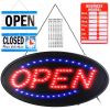 LED Open Sign 18.7x9.45in Business Neon Open Sign Advertisement Board