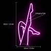 ineonlife Neon Light Sexy Beauty Legs Sign Wall Hanging Light For Party Bar Sports Room Decor Club Wedding Xmas Gift Neon Mural