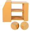 3 Tier Modern Bookshelf Storage Rack Sofa Side Table for Living Room Home Office Furniture