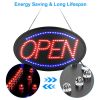 LED Open Sign 22.64x13.78In Business Neon Open Sign Advertisement Board