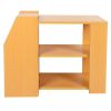 3 Tier Modern Bookshelf Storage Rack Sofa Side Table for Living Room Home Office Furniture