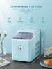 Ice Maker Countertop; 28 lbs. 24 Hours Ice Makes 9 Ice Cubes Ready in 5 Minutes Portable Ice Maker 2 Liter with LED Display Perfect for Party Mixed Dr