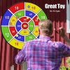 26 Inch Kids Dart Board With 12 Sticky Balls; Boys Toy; Indoor/Sport Outdoor Fun Party Game Toy For 3 4 5 6 7 8 9 10 11 12 Years Old Boys And Girls Bi