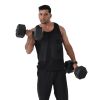 Weights dumbbells set;  Dumbbells for for Men;  Women - Vinyl Dumbbell Set for Gym;  Home Workout. Pair;  black(Total 44lbs;  22lbs each)