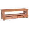 TV Cabinet 47.2"x11.8"x15.8" Solid Mahogany Wood