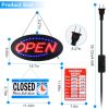 LED Open Sign 18.7x9.45in Business Neon Open Sign Advertisement Board