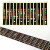 5pcs New Guitar Fretboard Note Decals Fingerboard for Beginner Learner Practice