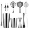 Cross border Stainless Steel Wine Blender Set Cocktail Wine Blending Tool Set Shaker Bar Supplies 10 Pieces