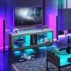 RGB TV Stand for TVs up to 60" with LED Lights Entertainment Center