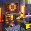 RGB TV Stand for TVs up to 60" with LED Lights Entertainment Center