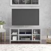 TV cabinet with storage; suitable for 50 inch TV.