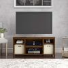 TV cabinet with storage; suitable for 50 inch TV.