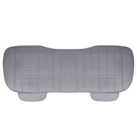 3D Breathable Universal Car Seat Cover Cushion Pad Mat for All Cars (Color: Gray, Style: 1 Pc Rear Cover)