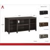 TV cabinet with storage; suitable for 50 inch TV.