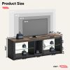 RGB TV Stand for TVs up to 60" with LED Lights Entertainment Center