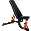 Adjustable Weight Bench - 6 Position Incline Decline Utility Bench with High Density Foam Padding for Home Gym Strength Training [600 LBS Weight Capac